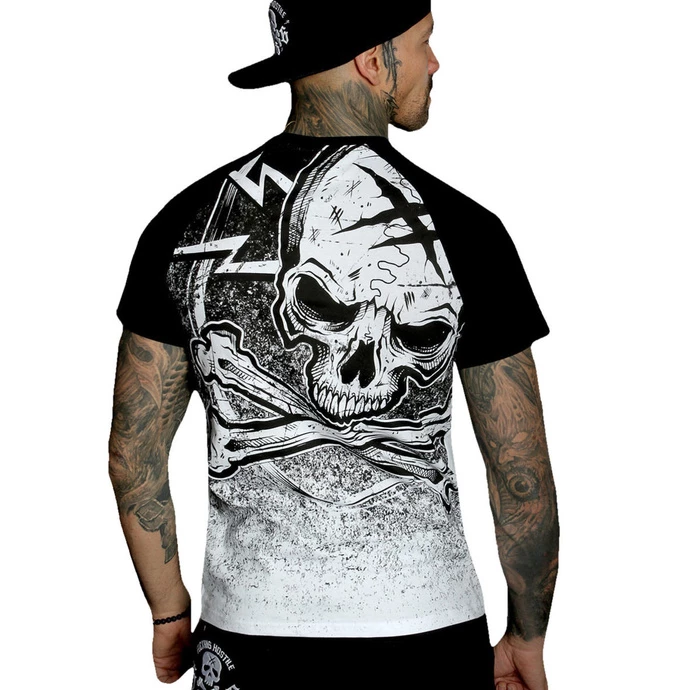 Men's T-shirt HYRAW - Graphic - RAGLAN BLAZON - WHITE 3 Men's T-shirt HYRAW - Graphic - RAGLAN BLAZON - WHITE