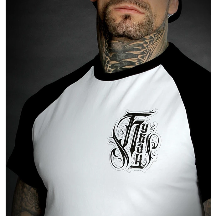 Men's T-shirt HYRAW - Graphic - RAGLAN BLAZON - WHITE 6 Men's T-shirt HYRAW - Graphic - RAGLAN BLAZON - WHITE - Image 4