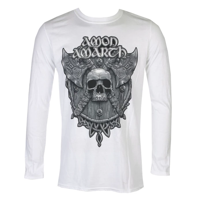 T-shirt Metal Men's Amon Amarth - GREY SKULL - PLASTIC HEAD 3 T-shirt Metal Men's Amon Amarth - GREY SKULL - PLASTIC HEAD