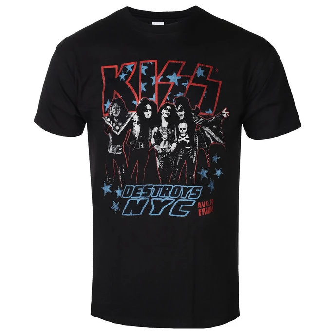 T-shirt Metal Men's Kiss - DESTROYS NYC - PLASTIC HEAD 3 T-shirt Metal Men's Kiss - DESTROYS NYC - PLASTIC HEAD