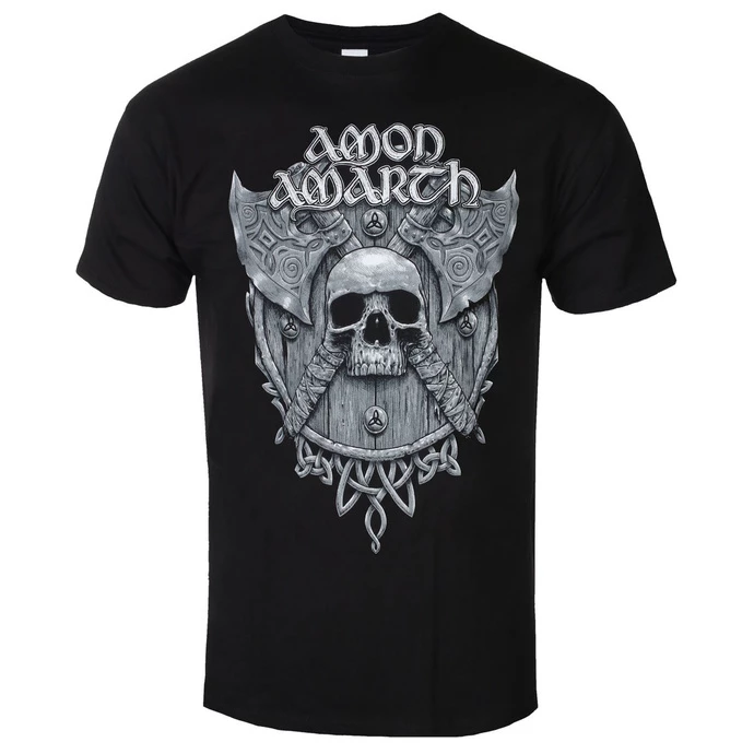 T-shirt Metal Men's Amon Amarth - GREY SKULL - PLASTIC HEAD 3 T-shirt Metal Men's Amon Amarth - GREY SKULL - PLASTIC HEAD