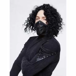 Men's T-shirt With Long Sleeves DEVIL FASHION -Men T-Shirts Online Store k04898