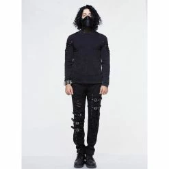 Men's T-shirt With Long Sleeves DEVIL FASHION -Men T-Shirts Online Store k04900