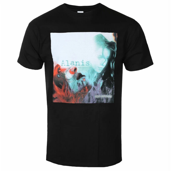 Men's T-shirt Alanis Morissette - Jagged Little Pill - BLACK - ROCK OFF 3 Men's T-shirt Alanis Morissette - Jagged Little Pill - BLACK - ROCK OFF