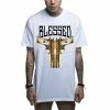 Men's T-shirt MAFIOSO - BLESSED - WH -Men T-Shirts Online Store kqkvjkub