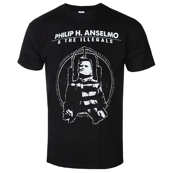 T-shirt Metal Men's Philip H. Anselmo & The Illegals - Choosing Mental Illness As A Virtue 3 T-shirt Metal Men's Philip H. Anselmo & The Illegals - Choosing Mental Illness As A Virtue