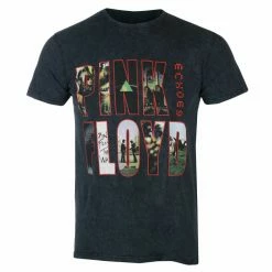Men's T-shirt Pink Floyd - Echoes Album Montage - Black - ROCK OFF