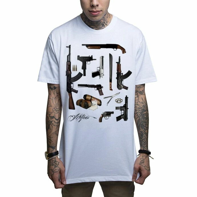 Men's T-shirt MAFIOSO - LINEUP - WHT 3 Men's T-shirt MAFIOSO - LINEUP - WHT