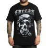 Men's T-shirt SULLEN - IVANO SKULL - BLACK -Men T-Shirts Online Store ljhnb5gu