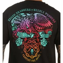 Men's T-shirt SULLEN - DEFENDER - BLACK -Men T-Shirts Online Store logbpzwc003