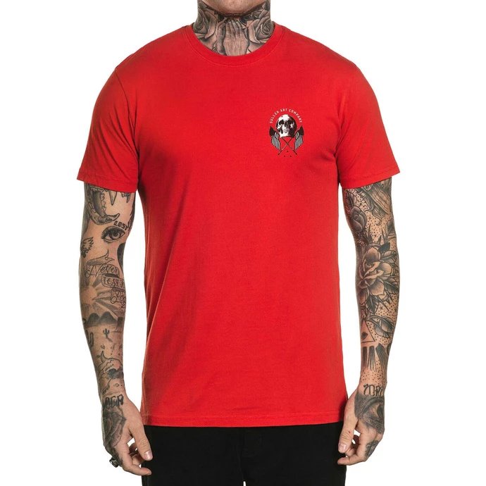 Men's T-shirt SULLEN - OLD GLORY - RED 4 Men's T-shirt SULLEN - OLD GLORY - RED - Image 2