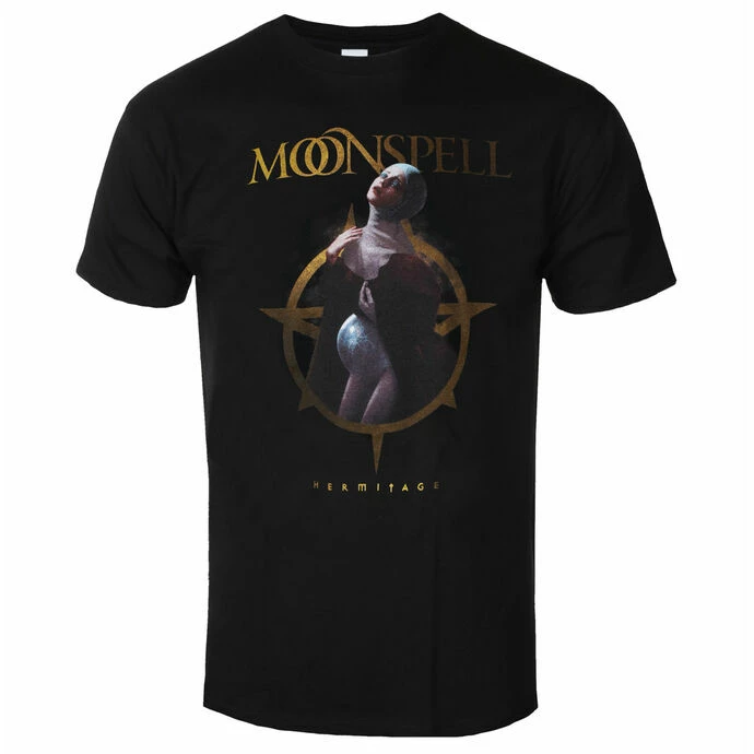 Men's T-shirt MOONSPELL - HERMITAGE - BLACK - PLASTIC HEAD 3 Men's T-shirt MOONSPELL - HERMITAGE - BLACK - PLASTIC HEAD