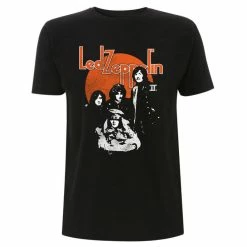 T-shirt Metal Men's Led Zeppelin - Orange Circle - NNM