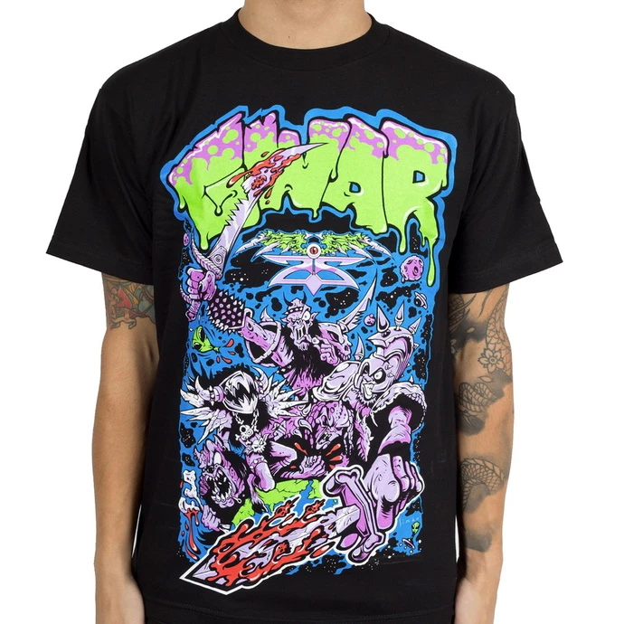 T-shirt Metal Men's Gwar - Alien Decapitation - INDIEMERCH 3 T-shirt Metal Men's Gwar - Alien Decapitation - INDIEMERCH