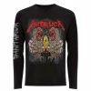 Men's T-shirt Long Sleeve Metallica - Sanitarium - Black