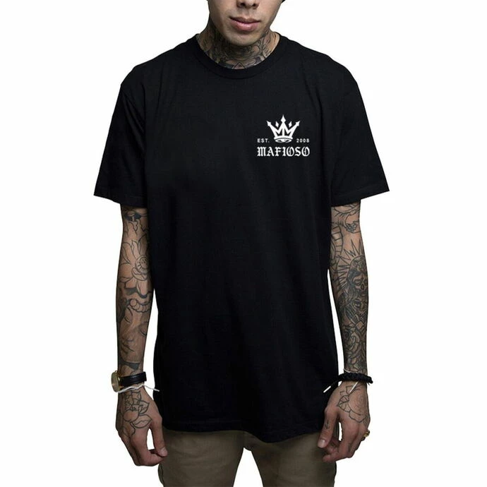 Men's T-shirt MAFIOSO - NO TYPE - BLK 4 Men's T-shirt MAFIOSO - NO TYPE - BLK - Image 2