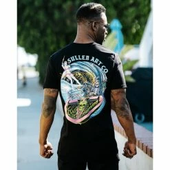 Men's T-shirt SULLEN - GRIM RIPPER - JET BLACK -Men T-Shirts Online Store nr65a94b
