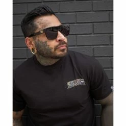 Men's T-shirt SULLEN - GREETINGS - BLACK -Men T-Shirts Online Store p6mijns6