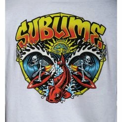 Men's Long-sleeved T-shirt SULLEN - BADFISH - WHITE -Men T-Shirts Online Store pnm4tz13
