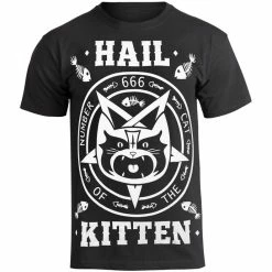 Men's T-shirt AMENOMEN - HAIL KITTEN
