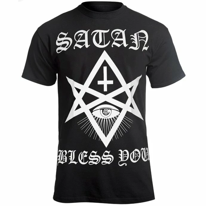 T-shirt Hardcore Men's - SATAN BLESS YOU - AMENOMEN 3 T-shirt Hardcore Men's - SATAN BLESS YOU - AMENOMEN