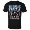 Unisex T-shirt Kiss - Alive In '77 - BL - ROCK OFF -Men T-Shirts Online Store qqa026