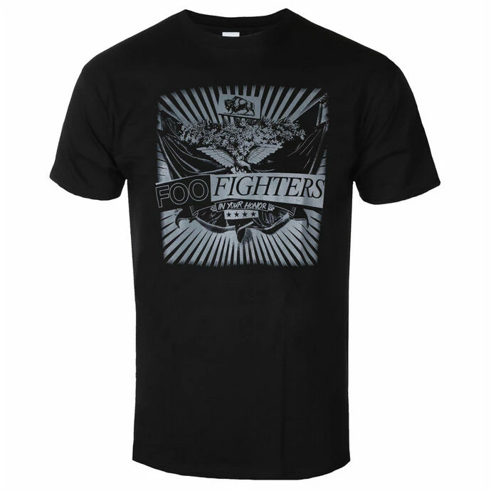 Men's T-shirt FOO FIGHTERS - IN YOUR HONOUR - BLACK - PLASTIC HEAD 3 Men's T-shirt FOO FIGHTERS - IN YOUR HONOUR - BLACK - PLASTIC HEAD