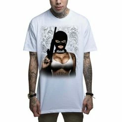 Men's T-shirt MAFIOSO - RIDE OR DIE - WHT
