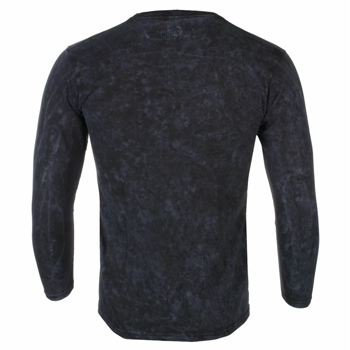 Men's Long-sleeved T-shirt Guns N' Roses - Monochrome Cross - BLACK Dip-Dye - ROCK OFF 4 Men's Long-sleeved T-shirt Guns N' Roses - Monochrome Cross - BLACK Dip-Dye - ROCK OFF - Image 2