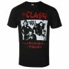 Men's T-shirt Clash - Sandinista Tour - BLACK - ROCK OFF 1 Men's T-shirt Clash - Sandinista Tour - BLACK - ROCK OFF -Men T-Shirts Online Store saa025