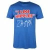 Men's T-shirt FRANK ZAPPA - NIPPLES - BLUE - PLASTIC HEAD -Men T-Shirts Online Store saaas034
