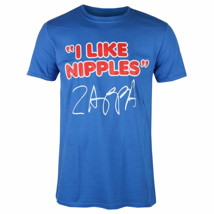 Men's T-shirt FRANK ZAPPA - NIPPLES - BLUE - PLASTIC HEAD 3 Men's T-shirt FRANK ZAPPA - NIPPLES - BLUE - PLASTIC HEAD