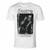 Men's T-shirt DOORS, THE - BORDER LINE - WHITE - PLASTIC HEAD -Men T-Shirts Online Store saaas036