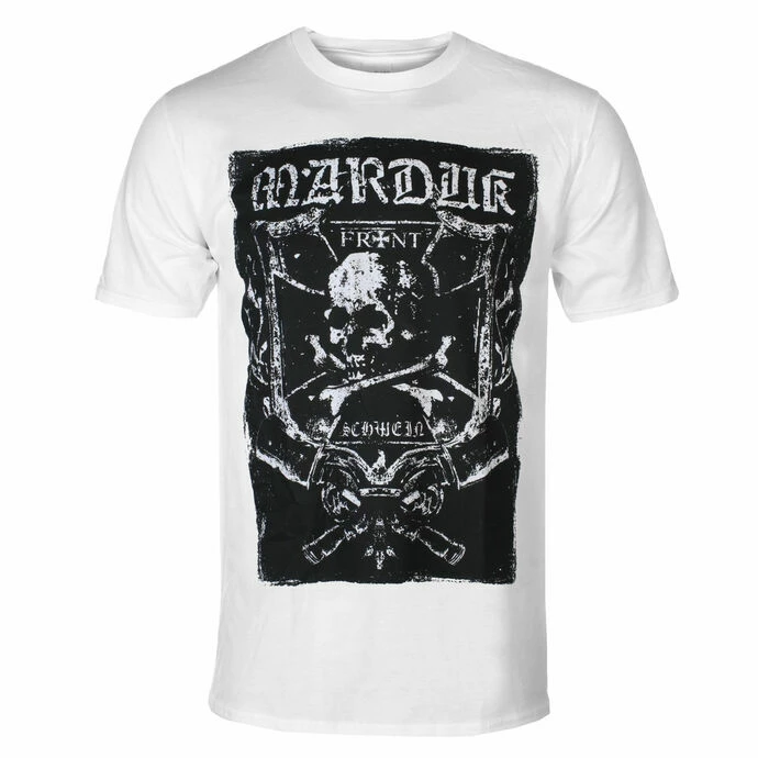 Men's T-shirt MARDUK - FRONTSCHWEIN - WHITE - PLASTIC HEAD 3 Men's T-shirt MARDUK - FRONTSCHWEIN - WHITE - PLASTIC HEAD