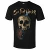 Men's T-shirt SIX FEET UNDER - KNIFE SKULL - BLACK - PLASTIC HEAD -Men T-Shirts Online Store sassaa064
