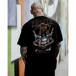 Men's T-shirt SULLEN - FLASH RIPPERS - BLACK -Men T-Shirts Online Store satyefggi10