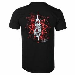 Men's T-shirt Slipknot - The End So Far Mask - Black -Men T-Shirts Online Store sawew037
