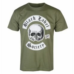 Men's T-shirt BLACK LABEL SOCIETY - THE ALMIGHTY - OLIVE - PLASTIC HEAD