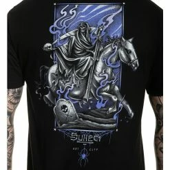 Men's T-shirt SULLEN - PALE RIDER -Men T-Shirts Online Store scm3679 bk 80laym