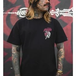 Men's T-shirt SULLEN - PIERCE - BK -Men T-Shirts Online Store scm3758 7zfbwd