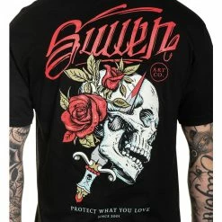 Men's T-shirt SULLEN - PIERCE - BK -Men T-Shirts Online Store scm3758 8zfbwd
