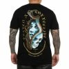 Men's T-shirt SULLEN - STEGALL SKULL - BLACK -Men T-Shirts Online Store scm38316o