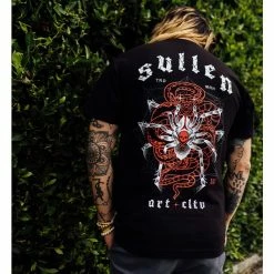 Men's T-shirt SULLEN - VENOM - BLACK -Men T-Shirts Online Store scm3846 11g