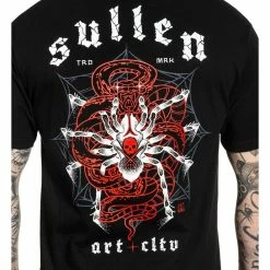 Men's T-shirt SULLEN - VENOM - BLACK -Men T-Shirts Online Store scm3846 12g