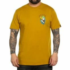 Men's T-shirt SULLEN - CARMELO - HARVEST GOLD -Men T-Shirts Online Store scm3876 hvgd 5