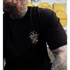 Men's T-shirt SULLEN - ESCAPE - BK -Men T-Shirts Online Store scm3882 7igy