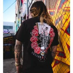 Men's T-shirt SULLEN - DEATH DEALER - BLACK -Men T-Shirts Online Store scm4225 10h