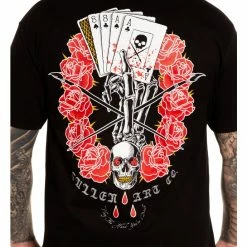 Men's T-shirt SULLEN - DEATH DEALER - BLACK -Men T-Shirts Online Store scm4225 11h