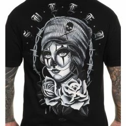 Men's T-shirt SULLEN - NIZ - BLACK -Men T-Shirts Online Store scm4545 2