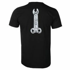 Men's T-shirt TOOL - WRENCH - BLACK - PLASTIC HEAD -Men T-Shirts Online Store sds 008
